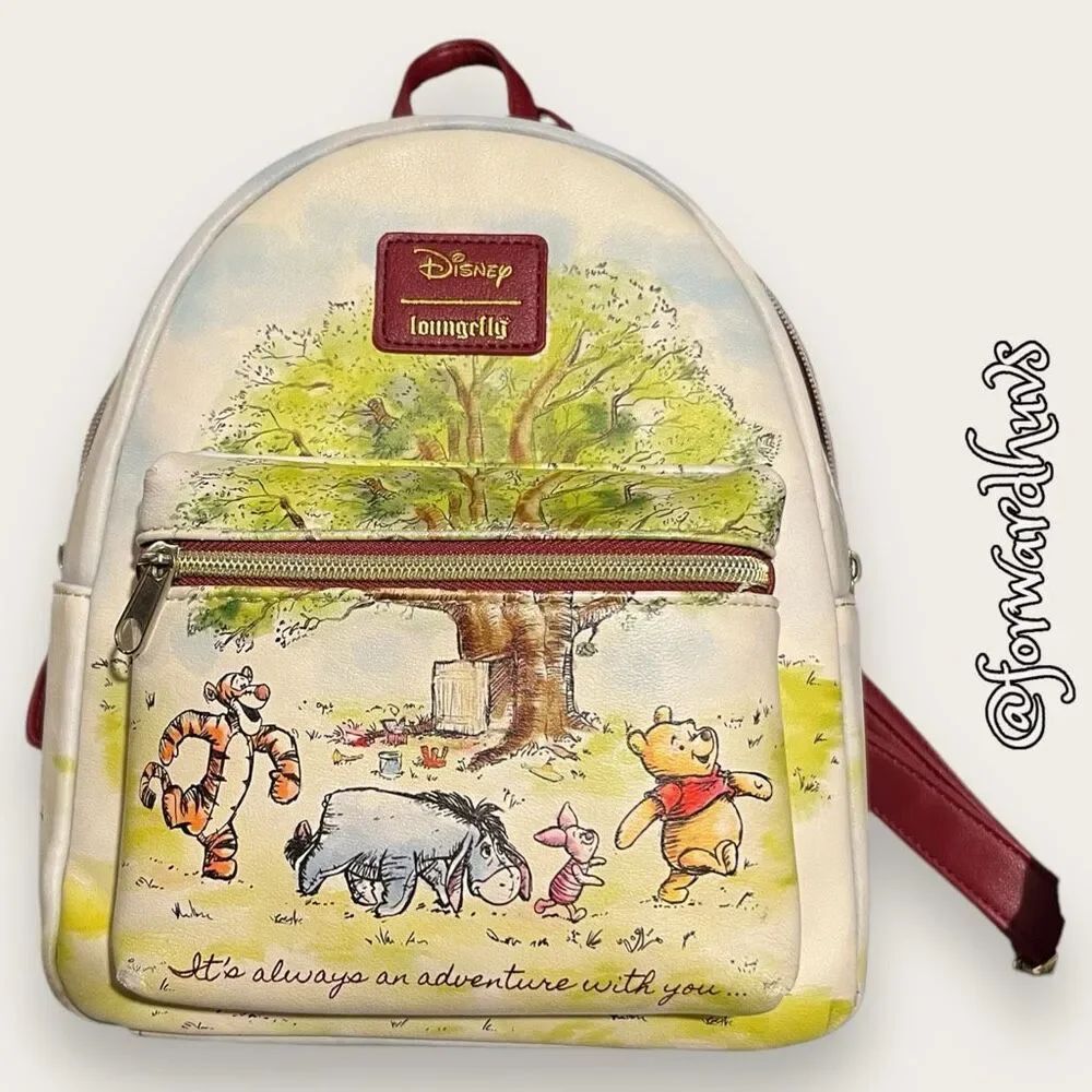 Disney Loungefly Winnie the Pooh & Friends Mini Backpack